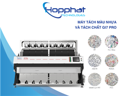 Máy tách màu nhựa và tách chất GI7 Pro